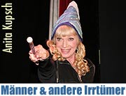 Komödie im Bayerischen Hof. Anita Kupsch in "Männer und andere Irrtümer" (Foto: Martin Schmitz)